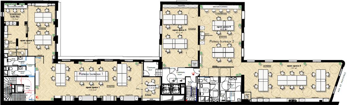 Bureau Paris 3009m² Vente bureau Paris OVBUR2423676 15